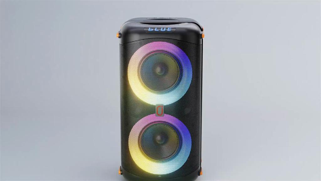 2 Kablosuz Mikrofonlu Karaoke Makinesi, Ev Partisi Dış Mekanlar İçin Taşınabilir Bluetooth 5.3 Karaoke Hoparlörü, Yankı Ayarlı Yetişkinler İçin PA Sistemi