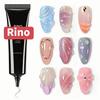 3D Sculpting Rhinestone Gel, No-rinse Nail Art, Powder-free Design, UV Gel, Long-lasting, Extension, and Strengthening Water-wave Gel.