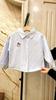Little Boys Fashion Long Sleeve Embroidered Shirt Thin Jacket Casual Spring Top for Kids