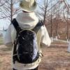 Outdoor Sports Lightweight Mountaineering Bag Large Capacity Riding Backpack Color Block Backpack