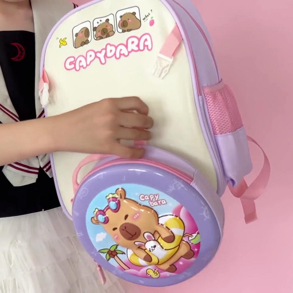 Lightweight Student Schoolbag 3D Shell Ultra-Light Weight-Reducing Backpack for Kindergarten Boys and Girls