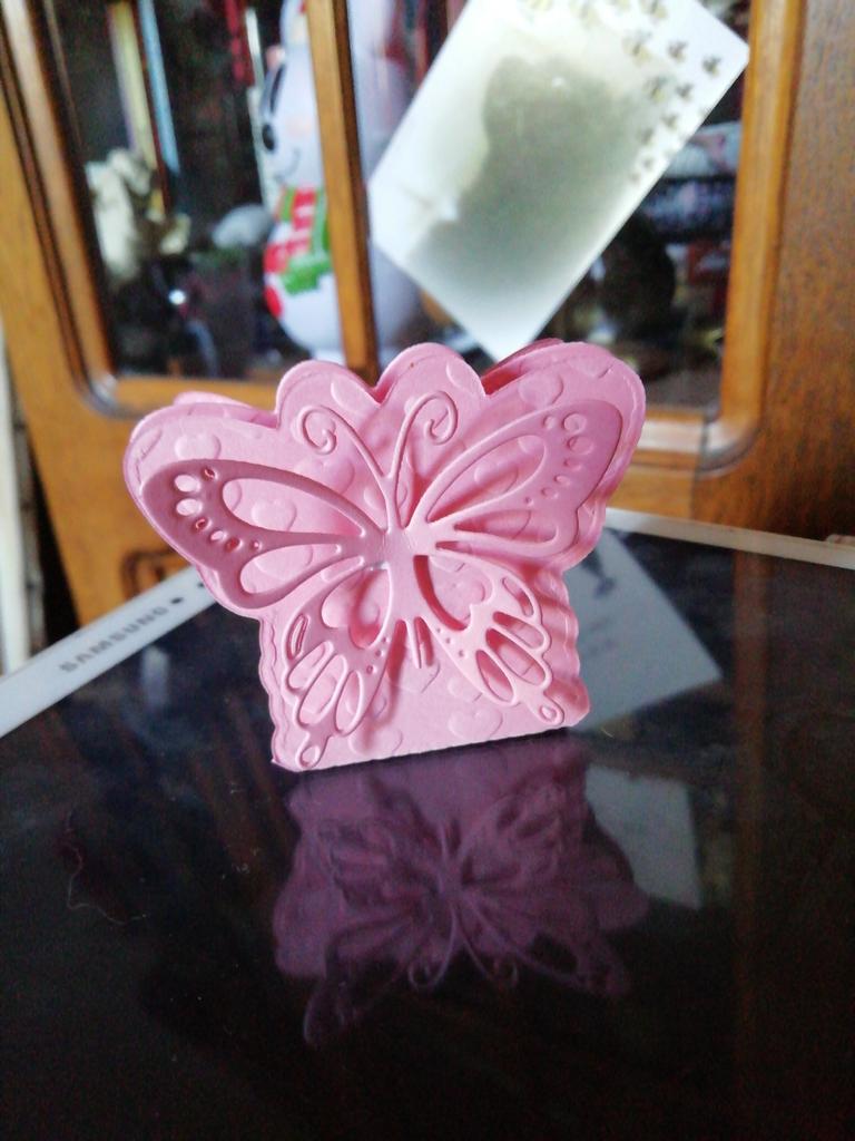 3 Piezas 3D Mariposa Metal Troqueles De Troquelado Caja