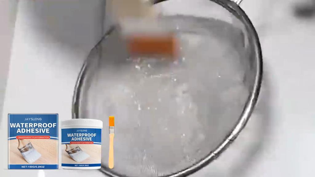 Jaysuing Waterproof Adhesive Transparent Waterproof Sealant for Exterior Walls, Roofs, and Tile Repairs 150g