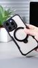 XUNDD For iPhone 17 Pro Max iPhone 17 Air Casing Airbag Shockproof Protective Case Luxury Phone Cover With Rotatable Magnetic Holder Stand
