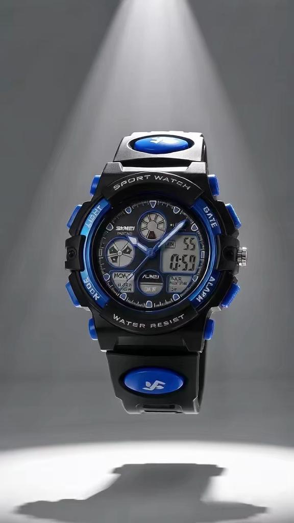 Kids Watch SKMEI Dual Movement School 50M Waterproof 1163