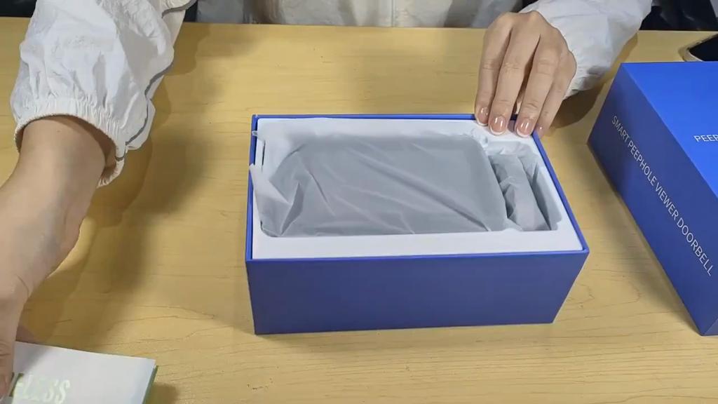 500PA 2,4G Drahtlose Wifi Video Türklingel 4,3 zoll HD 3MP Ring Glocke Sicherheit-schutz Guckloch Tür Sprechanlage mit Kamera Tuya Smart Home