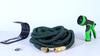 100/75/50/25 Foot Heavy-duty Garden Hose with 10 Function High-pressure Spray Nozzle, Copper Aluminum Joint, Leak Proof Design,durable Rubber Material