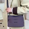 Women's Shoulder Bag Lightweight Large Capacity Multi-compartment Nylon Crossbody Bag