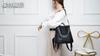 Anti-theft Leather Backpack Women Vintage Shoulder Bag Ladies High Capacity Travel Backpack School Bags Girls
