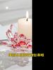 Elegant Polished Candlestick Religious Theme Tabletop Decor Middle Eastern Style Crystal Centerpiece for Party and Photo Lighting