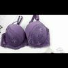 Push-up Bra Set with Breathable Nude-feeling Lace and Seamless Bra for Large Breasts