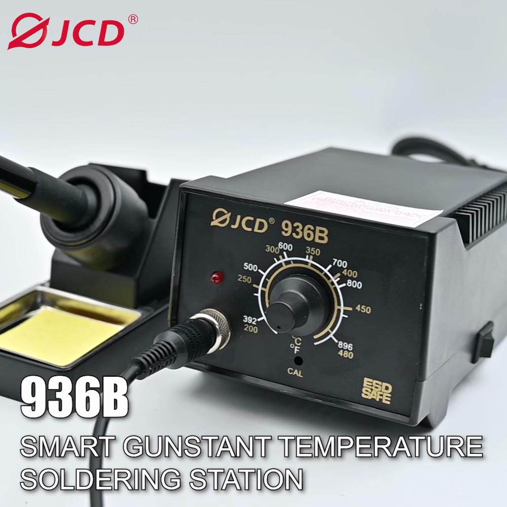 JCD 936B 220V Anti Static Electric Welding Hine Lead Free Temperature Controlled Station Rework Soldering Iron