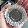 Reusable Non-stick Ripple Egg Tart Mold Aluminum Alloy Flower Shape Cupcake Mold Pudding Jelly Mold Muffin Baking Cup 10pcs/set