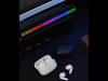 Lenovo True Wireless Bluetooth Earbuds, Semi In-Ear Headphones, Music Sports Gaming Headphones with Bluetooth 5.4, EA110 Black