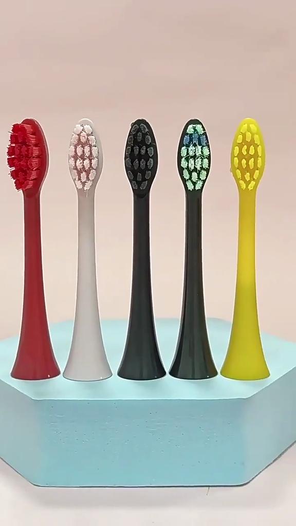Toothbrush Heads for APIYOO P7/Y8/G7/SUP/T1 Sonic Tooth Soft DuPont Bristle Vacuum Package Substitute Nozzles