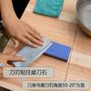 Double-sided White Corundum 1000/6000 Grit Whetstone Sharpening Grinding Stone Knife Sharpener Kitchen Tool with Holder