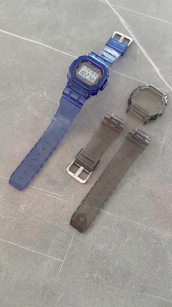 Resin Watch Strap+Case for Casio G-Shock DW-5600/5000/5030/5025 GW-M5610/M5600 G-5600 GLX-5600 Wrist Band Bracelet Accessories