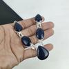Изящное колье из драгоценных камней Blue Sunstone ручной работы из стерлингового серебра 925 пробы, серебряное колье Blue Sunstone для жены, ожерелье унисекс, подарок жене