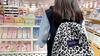 Fashion Leopard Print Pattern Letter Decoration Student Casual Backpack For Daily Use