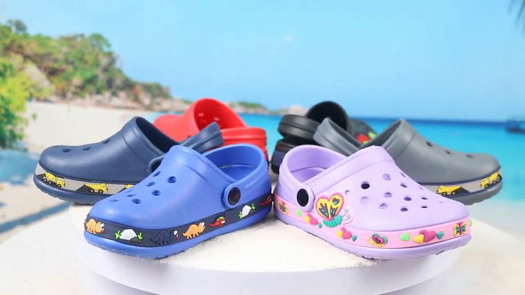 Summer Children's Cartoon Beach Shoes Hole Shoes