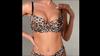 Sexy Damen-Dessous-Set mit Leopardenmuster, Bequemer Minimizer Dünner Push-Up-BH und Po-Hebende Höschen