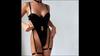 European and American Women’s Summer Sexy Shapewear Bodysuit, Outerwear-Style Underwire Push-Up Seductive Lingerie