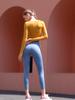 Long Sleeve Yoga Shirts Women Seamless Gym Sports Top Running Fitness Workout Top Shirts Sport Active Wear Shirt