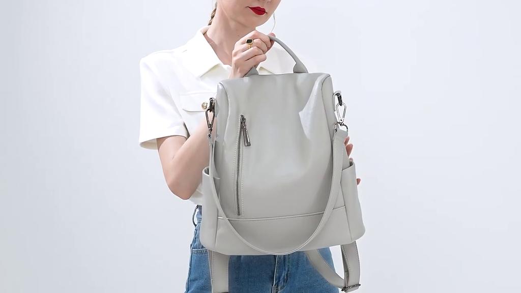Borsa A Tracolla Piccola Per Donne E Ragazze - Mini Messenger In Nylon Bianco E Nero Con Griglia, 4 Tasche Con Cerniera, Leggera E Regolabile - Perfetta Per Cellulare E Viaggi