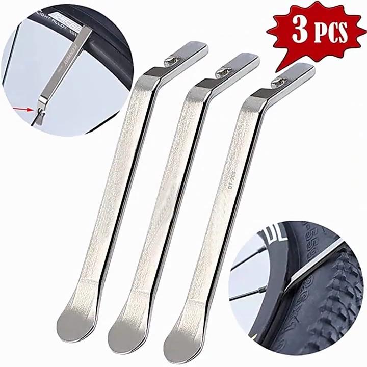 3/5pcs Bicycle Tire Lever Premium Hardened Stainless Steel Levers To Repair Bike Tube,Cycling Tire Repair Tool