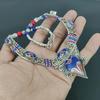 Lapis lazuli, Coral 925 Sterling Silver Necklace Tibetan Silver Necklace Bohemian Antique Necklace Handmade Jewelry Nepali Necklace Gift For Wife