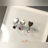 UMCHO Natural Agate Gemstone 925 Ring