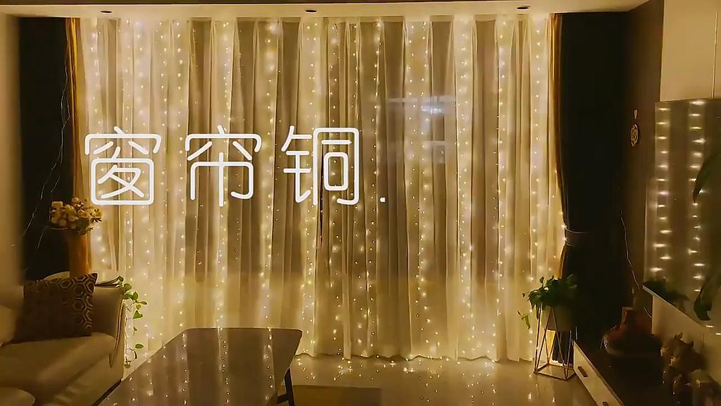 3M 300 LED Curtain String Light Garland Party Backdrop Adult Kids Birthday Wedding Decoration Bachelorette Anniversary Supplies