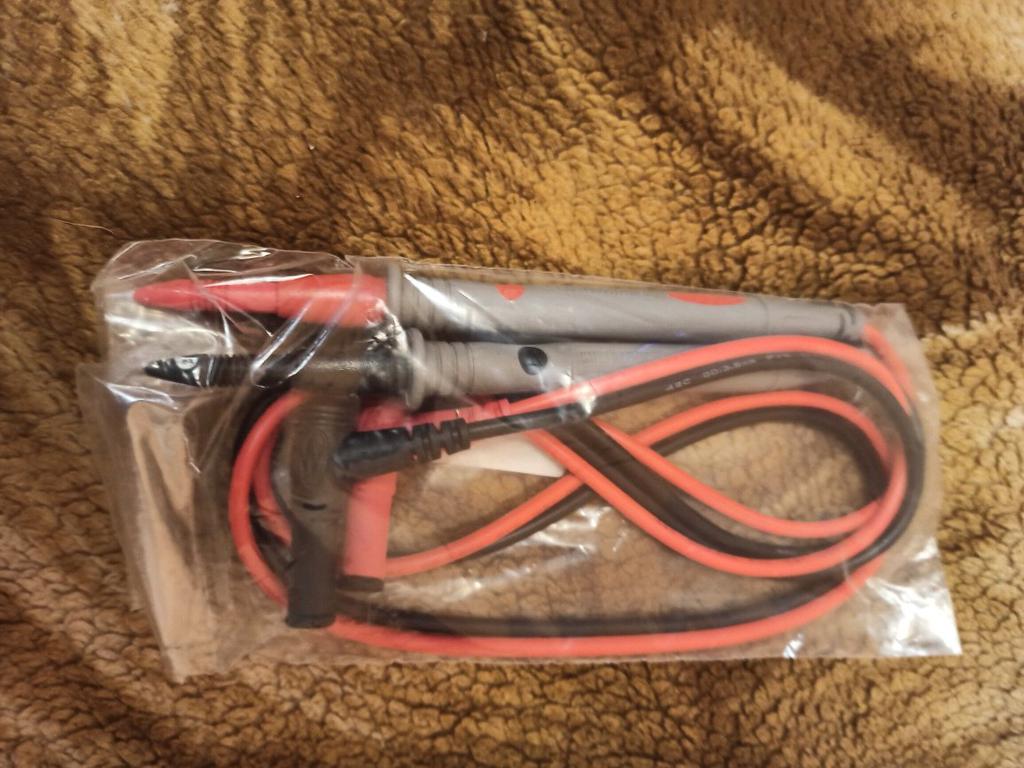 Digital Multimeter 1000V 10A Test Lead Cable Probe Pen Wire Needle Tip N7L3 A0T7