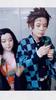 2024 New Kimetsu No Yaiba Kamado Nezuko Cosplay Wig Heat Resistant Synthetic Hair Wigs