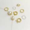 2Pcs Copper Double Hole Lace Circular Ring Bead Ring For DIY Jewelry Making Craft Accessories