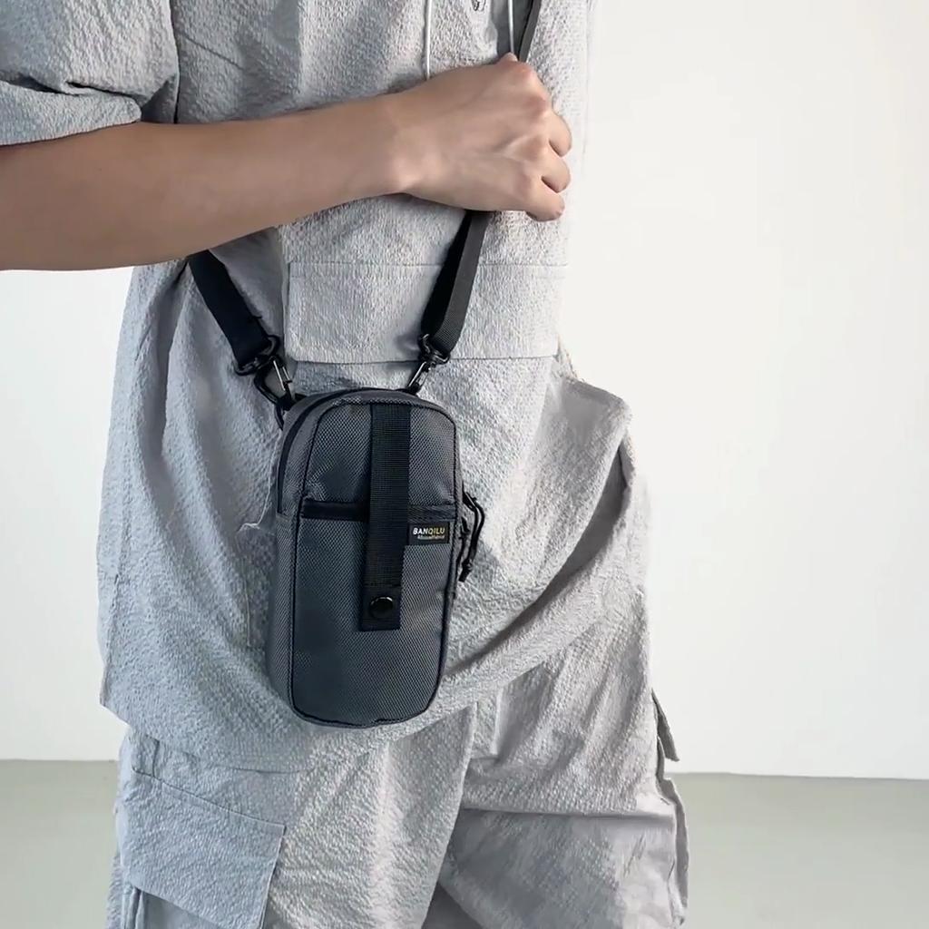 Herren Umhängetasche Outdoor Sporttasche Multifunktionale Leichte Handy-Tasche Schultertasche