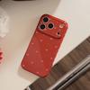 Retro Burgundy Bow Phone Case for iPhone 16, iPhone 17, iPhone 17 Pro Max
