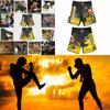 MMA Muay Thai Kickboxing Bull Boxing Shorts Fighting Sports Training Beach Gym