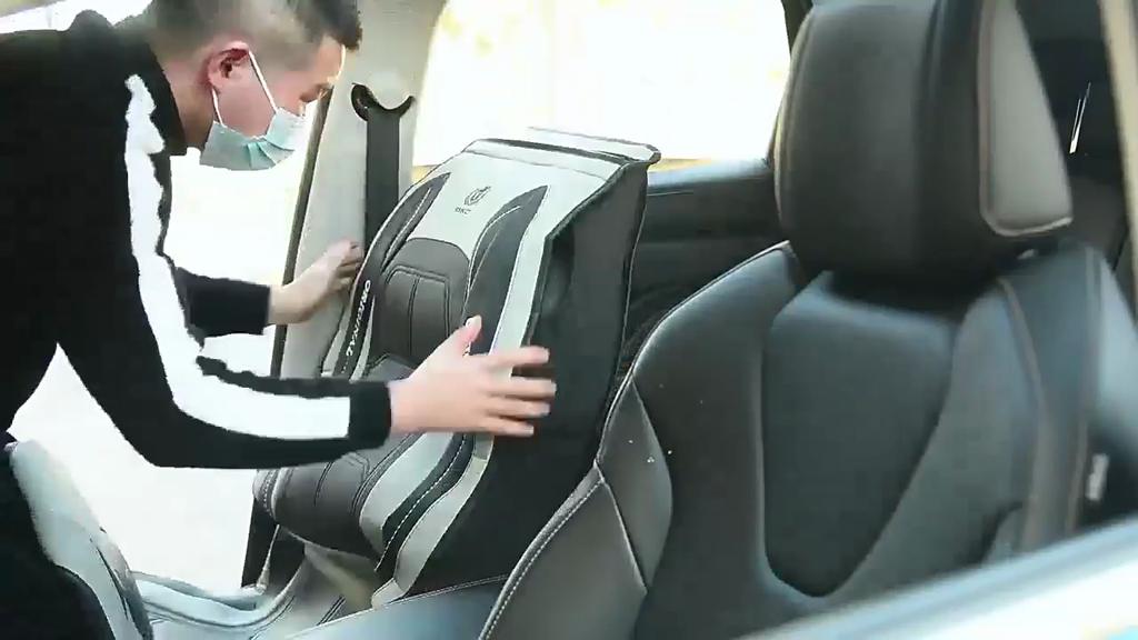 Premium Seat Car Seat Cover Full Set PU Leather Quilted Front/Back Protectors Cushion for Most of The Car Models on The Market
