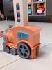 Domino Train for Kids Automatic Laying Electric Car Colorful Dominoes Set Brick Blocks Kits Games Educational Toys Girl Boy Gift