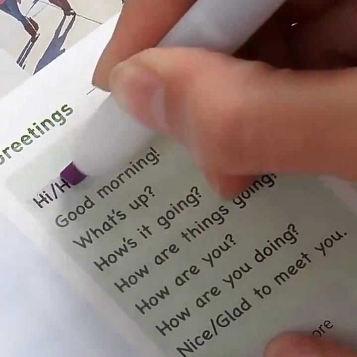 Hochwertige transparente Haftnotizen für Studenten, abreißbar und einfaches Design, N-mal Haftnotizen