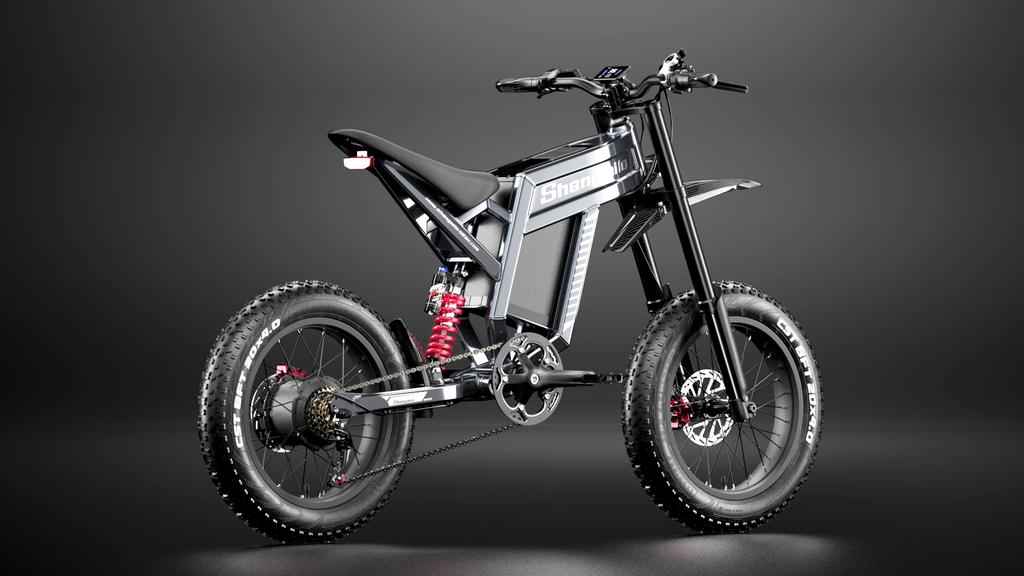 Shengmilo S900 Electric Bike for Adults 1500W HighPower Motor 60V30AH Large Capacity Battery  7 Speed Gear System OffRoad Urban Commuter E-Bike