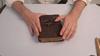 Leather Journal-Handmade Deckle Edge Paper, Leather Vintage Handmade Key Journal