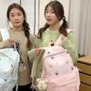 Cartoon Print Student Bag Large Capacity Travel Backpack Women's Backpack