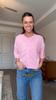 Women's Cropped Button Down Cardigan Sweater Half Sleeve Lightweight Ribbed Knit Top