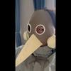Chainsaw Man Mask Resin Prop With Bird Beak Design For Christmas And Halloween Decor