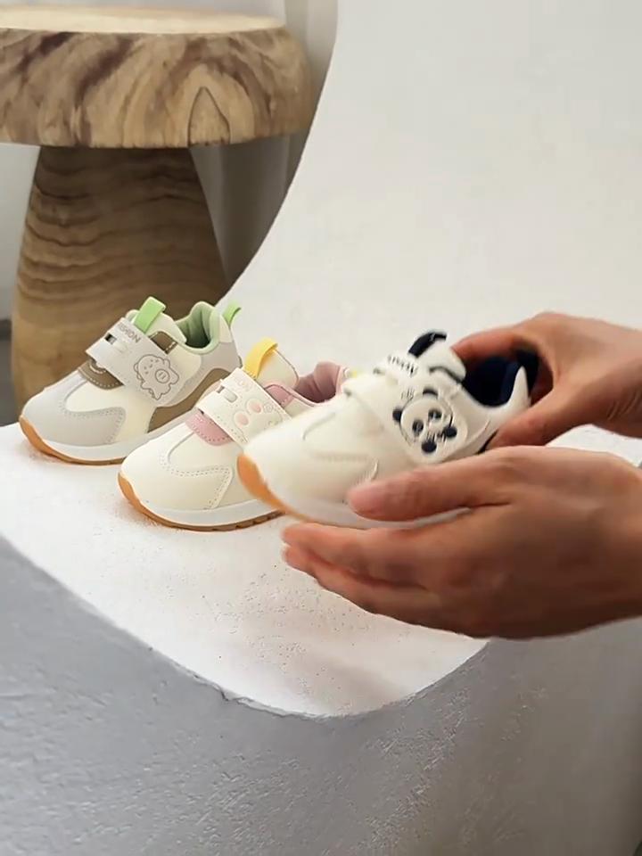 Baby Toddler Shoes Children's Soft-soled Casual Shoes Boys' Anti-kick Functional Shoes Girls' Non-slip Running Shoes
