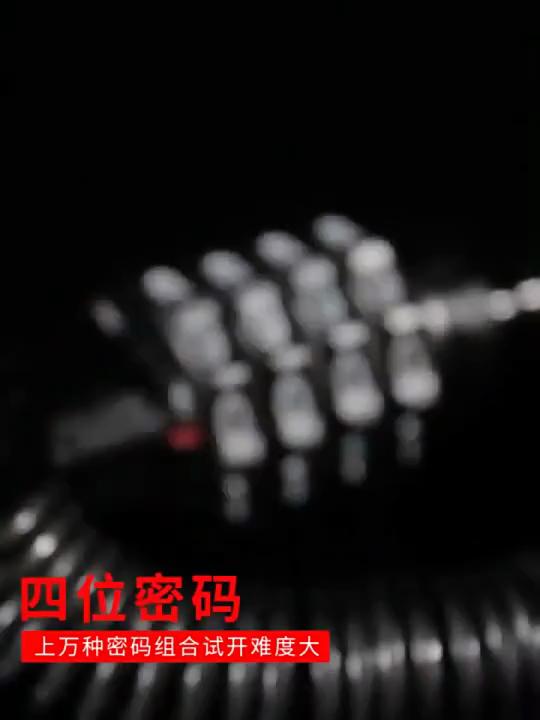 4-Digit Combination Security Lock for Electric Scooters Bikes and Helmets Anti-Theft Weather-Resistant