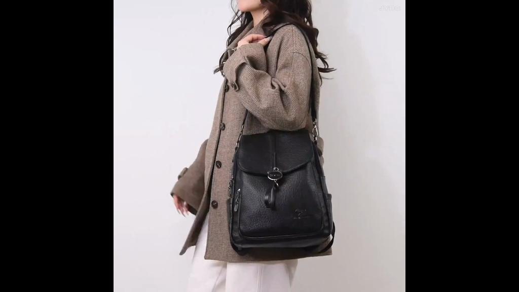 Women's large capacity backpack backpack