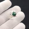 Natural Malachite Gemstone 925 Sterling Silver Jewelry Handmade Ring For Women RR-67-32